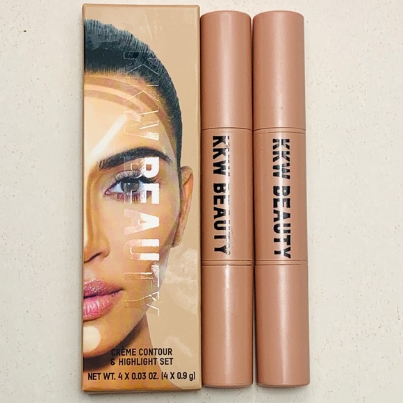 KKW BEAUTY- Highlight and Contour Kit- Shade “TAN” - Picture 5 of 5